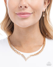 Load image into Gallery viewer, Confident Chevron - Gold