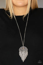 Load image into Gallery viewer, CANOPY CRUISE - SILVER FEATHER FRINGE HOSTESS