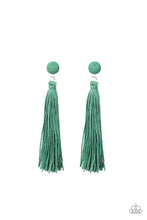 Load image into Gallery viewer, Paparazzi ♥ Tightrope Tassel - Green ♥
