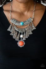 Load image into Gallery viewer, PAPARAZZI &quot;SAHARA ROYAL&quot; MULTI NECKLACE &amp; EARRING SET
