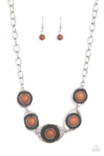 Load image into Gallery viewer, Paparazzi Necklace ~ Homestead Harmony - Brown
