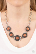 Load image into Gallery viewer, Paparazzi Necklace ~ Homestead Harmony - Brown

