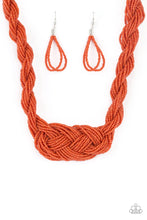 Load image into Gallery viewer, A Standing Ovation | Paparazzi Orange Necklace
