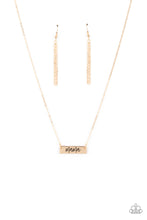 Load image into Gallery viewer, Blessed Mama Gold Necklace
