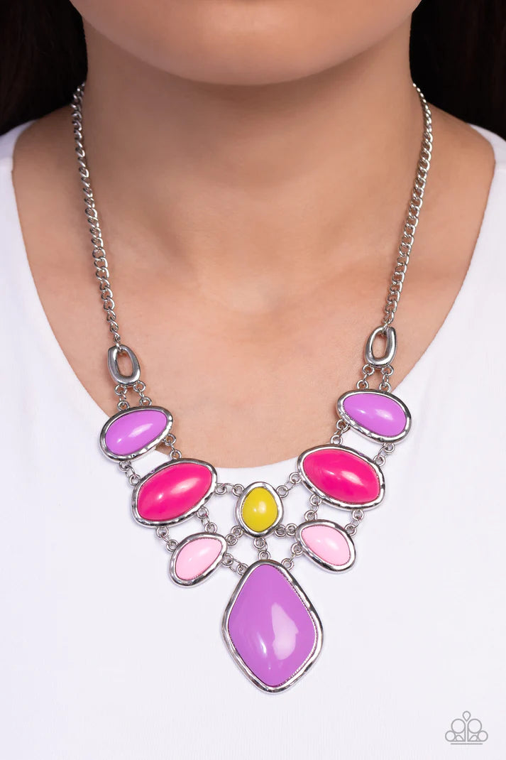 Dreamily Decked Out - multi - Paparazzi necklace