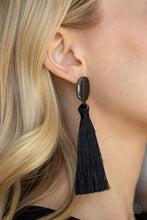 Load image into Gallery viewer, Va Va Plume -Black tassels
