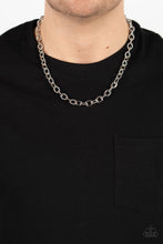 Load image into Gallery viewer, MODERN MOTORHEAD - SILVER CHAIN URBAN NECKLACE - PAPARAZZI
