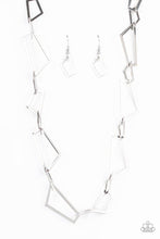 Load image into Gallery viewer, Paparazzi Necklace ~ Shattering Records - Silver
