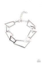 Load image into Gallery viewer, PAPARAZZI JEWELRY Paparazzi Bracelet ~ Shattered Shine - Silver
