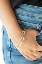 Load image into Gallery viewer, PAPARAZZI JEWELRY Paparazzi Bracelet ~ Shattered Shine - Silver
