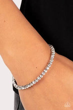 Load image into Gallery viewer, Rhinestone Spell - White Bracelet HOSTESS
