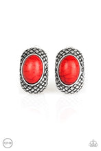 Load image into Gallery viewer, Bedrock Bombshell - Red Clip-On-Paparazzi
