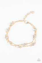 Load image into Gallery viewer, Paparazzi ♥ Spotlight Starlight - Gold ♥ Bracelet DB
