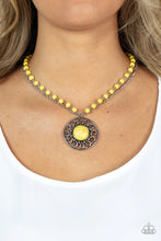 Load image into Gallery viewer, SAHARA SUBURB - YELLOW ~ PAPARAZZI NECKLACE HOSTESS

