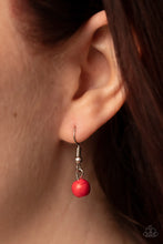 Load image into Gallery viewer, Daisy Dotted Deserts - Red Necklace  HOSTESS
