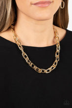 Load image into Gallery viewer, Paparazzi Necklace ~ Tough Call - Gold  HOSTESS
