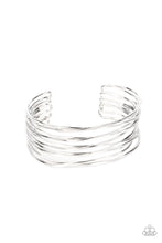 Load image into Gallery viewer, Nerves of Steel - silver - Paparazzi bracelet DB
