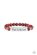 Load image into Gallery viewer, Paparazzi Bracelet - Trust Always - Red Urban

